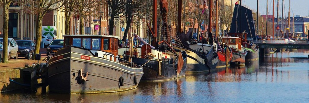 Historische schepen in Leeuwarden